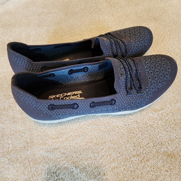 Skechers Air Cooled Memory Foam Slip on Shoes - Picture 2 of 6